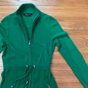BCBG MaxAzaria Kelly Green Sweater Dress